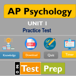 Psychology unit 1 practice test