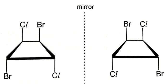 Is the molecule shown below chiral or achiral