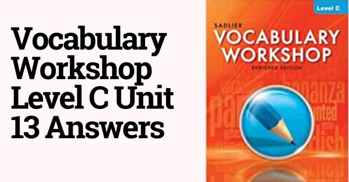 Sadlier vocabulary workshop level c answers unit 3